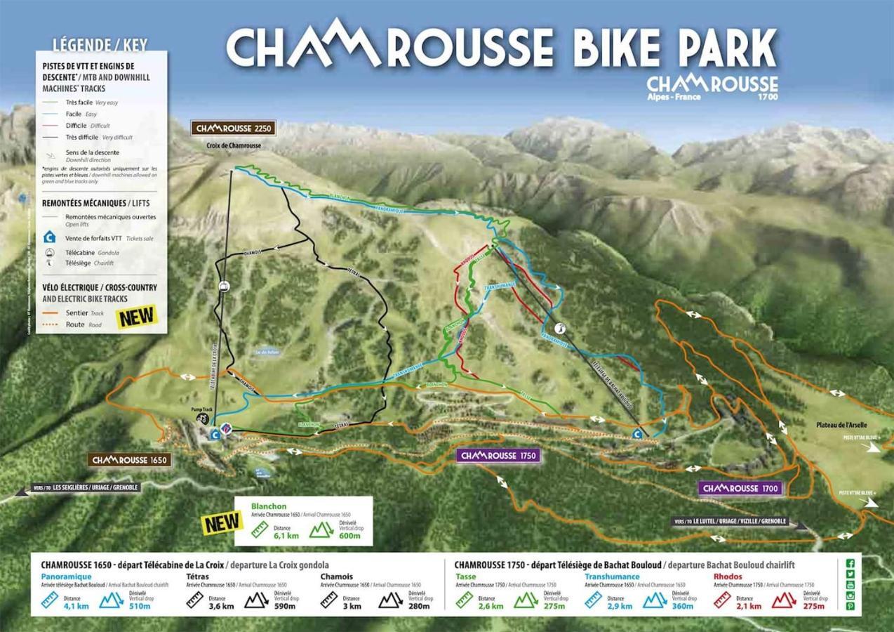 Charmant Studio Cabine Cocoon A 100 M Des Pistes Chamrousse Exterior foto